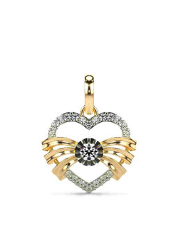 Valanova - Hallmarked 9K Yellow Gold and Certified Lab Grown Diamond 0.31Cts Pendant