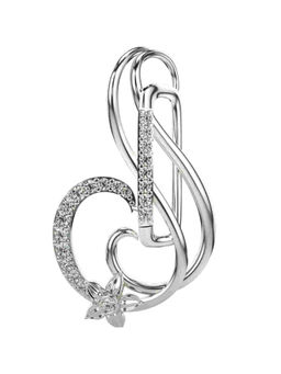 Valanova - Hallmarked 9K White Gold and Certified Lab Grown Diamond 0.30Cts Pendant