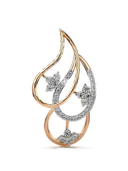 Valanova - Hallmarked 9K Rose Gold and Certified Lab Grown Diamond 0.42Cts Pendant