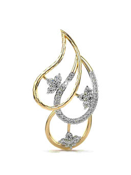 Valanova - Hallmarked 9K Yellow Gold and Certified Lab Grown Diamond 0.42Cts Pendant