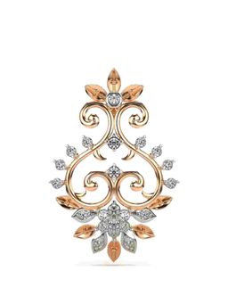 Valanova - Hallmarked 9K Rose Gold and Certified Lab Grown Diamond 0.25Cts Pendant
