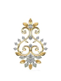 Valanova - Hallmarked 9K Yellow Gold and Certified Lab Grown Diamond 0.25Cts Pendant