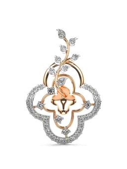 Valanova - Hallmarked 9K Rose Gold and Certified Lab Grown Diamond 0.43Cts Pendant
