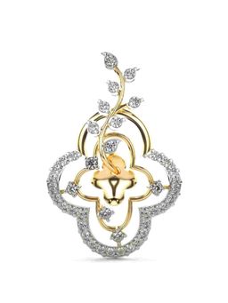 Valanova - Hallmarked 9K Yellow Gold and Certified Lab Grown Diamond 0.43Cts Pendant