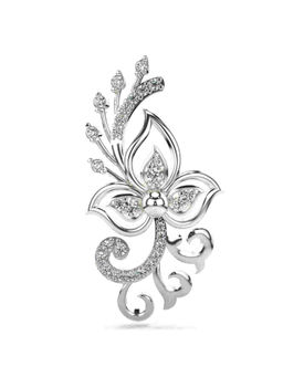Valanova - Hallmarked 9K White Gold and Certified Lab Grown Diamond 0.25Cts Pendant
