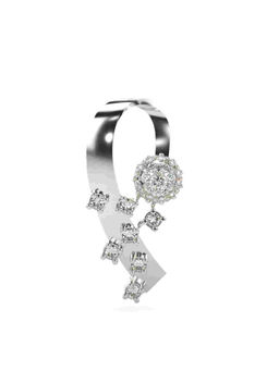 Valanova - Hallmarked 9K White Gold and Certified Lab Grown Diamond 0.23Cts Pendant