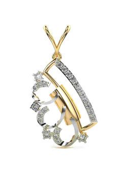 Valanova - Hallmarked 9K Yellow Gold and Certified Lab Grown Diamond 0.23Cts Pendant