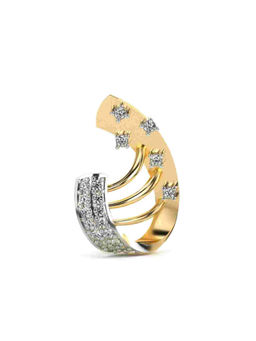 Valanova - Hallmarked 9K Yellow Gold and Certified Lab Grown Diamond 0.18Cts Pendant