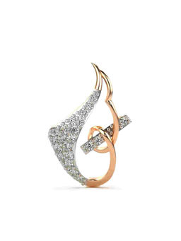 Valanova - Hallmarked 9K Rose Gold and Certified Lab Grown Diamond 0.19Cts Pendant