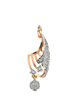 Valanova - Hallmarked 9K Rose Gold and Certified Lab Grown Diamond 0.19Cts Pendant