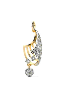 Valanova - Hallmarked 9K Yellow Gold and Certified Lab Grown Diamond 0.19Cts Pendant
