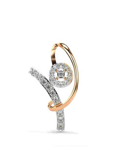 Valanova - Hallmarked 9K Rose Gold and Certified Lab Grown Diamond 0.16Cts Pendant