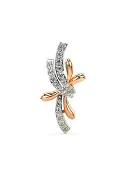 Valanova - Hallmarked 9K Rose Gold and Certified Lab Grown Diamond 0.16Cts Pendant