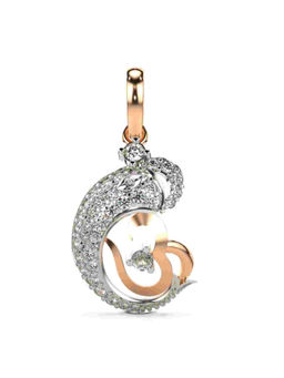 Valanova - Hallmarked 9K Rose Gold and Certified Lab Grown Diamond 0.31Cts Pendant