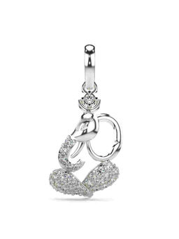 Valanova - Hallmarked 9K White Gold and Certified Lab Grown Diamond 0.25Cts Pendant