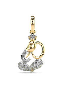 Valanova - Hallmarked 9K Yellow Gold and Certified Lab Grown Diamond 0.25Cts Pendant