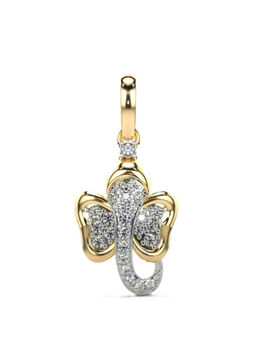 Valanova - Hallmarked 9K Yellow Gold and Certified Lab Grown Diamond 0.24Cts Pendant
