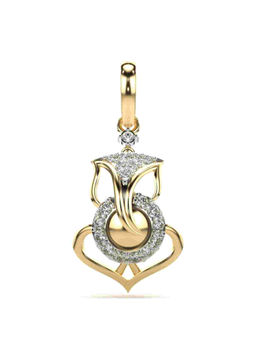 Valanova - Hallmarked 9K Yellow Gold and Certified Lab Grown Diamond 0.18Cts Pendant