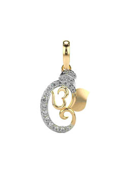 Valanova - Hallmarked 9K Yellow Gold and Certified Lab Grown Diamond 0.18Cts Pendant