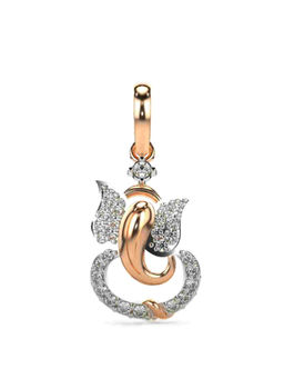 Valanova - Hallmarked 9K Rose Gold and Certified Lab Grown Diamond 0.23Cts Pendant
