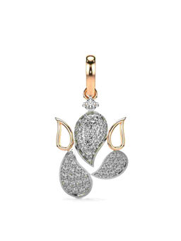 Valanova - Hallmarked 9K Rose Gold and Certified Lab Grown Diamond 0.32Cts Pendant