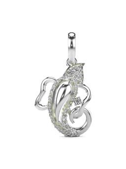 Valanova - Hallmarked 9K White Gold and Certified Lab Grown Diamond 0.30Cts Pendant