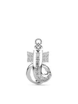 Valanova - Hallmarked 9K White Gold and Certified Lab Grown Diamond 0.19Cts Pendant