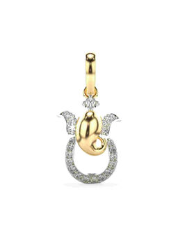 Valanova - Hallmarked 9K Yellow Gold and Certified Lab Grown Diamond 0.18Cts Pendant