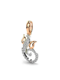 Valanova - Hallmarked 9K Rose Gold and Certified Lab Grown Diamond 0.20Cts Pendant