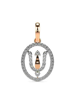 Valanova - Hallmarked 9K Rose Gold and Certified Lab Grown Diamond 0.29Cts Pendant