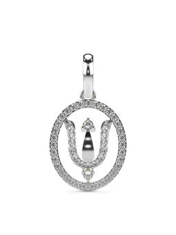Valanova - Hallmarked 9K White Gold and Certified Lab Grown Diamond 0.29Cts Pendant