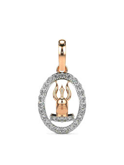 Valanova - Hallmarked 9K Rose Gold and Certified Lab Grown Diamond 0.25Cts Pendant