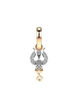 Valanova - Hallmarked 9K Rose Gold and Certified Lab Grown Diamond 0.07Cts Pendant