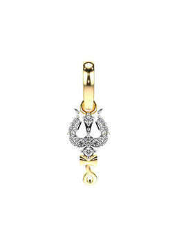 Valanova - Hallmarked 9K Yellow Gold and Certified Lab Grown Diamond 0.07Cts Pendant