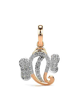 Valanova - Hallmarked 9K Rose Gold and Certified Lab Grown Diamond 0.29Cts Pendant