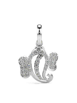 Valanova - Hallmarked 9K White Gold and Certified Lab Grown Diamond 0.29Cts Pendant