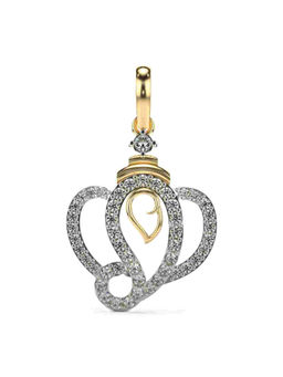 Valanova - Hallmarked 9K Yellow Gold and Certified Lab Grown Diamond 0.41Cts Pendant
