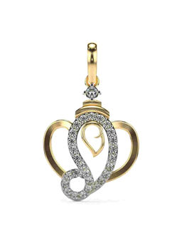 Valanova - Hallmarked 9K Yellow Gold and Certified Lab Grown Diamond 0.27Cts Pendant