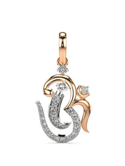 Valanova - Hallmarked 9K Rose Gold and Certified Lab Grown Diamond 0.21Cts Pendant