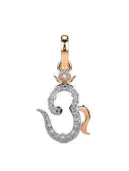 Valanova - Hallmarked 9K Rose Gold and Certified Lab Grown Diamond 0.21Cts Pendant