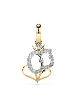 Valanova - Hallmarked 9K Yellow Gold and Certified Lab Grown Diamond 0.18Cts Pendant