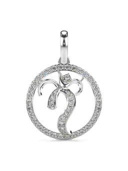 Valanova - Hallmarked 9K White Gold and Certified Lab Grown Diamond 0.33Cts Pendant
