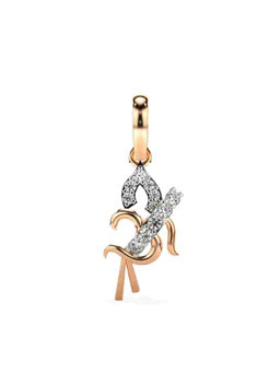 Valanova - Hallmarked 9K Rose Gold and Certified Lab Grown Diamond 0.12Cts Pendant