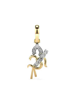 Valanova - Hallmarked 9K Yellow Gold and Certified Lab Grown Diamond 0.12Cts Pendant