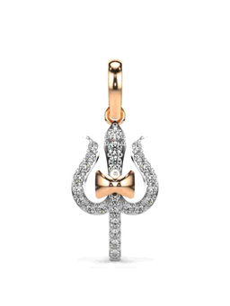 Valanova - Hallmarked 9K Rose Gold and Certified Lab Grown Diamond 0.23Cts Pendant