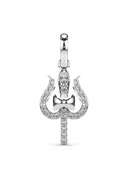 Valanova - Hallmarked 9K White Gold and Certified Lab Grown Diamond 0.23Cts Pendant