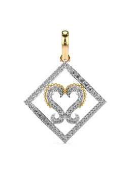 Valanova - Hallmarked 9K Yellow Gold and Certified Lab Grown Diamond 0.43Cts Pendant