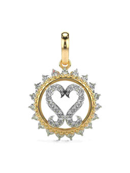 Valanova - Hallmarked 9K Yellow Gold and Certified Lab Grown Diamond 0.37Cts Pendant