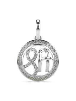 Valanova - Hallmarked 9K White Gold and Certified Lab Grown Diamond 0.32Cts Pendant