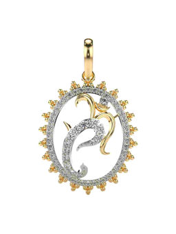 Valanova - Hallmarked 9K Yellow Gold and Certified Lab Grown Diamond 0.37Cts Pendant